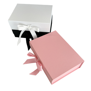 Wholesale Luxury Foldable Magnetic Gift <strong>Box</strong> with Ribbon Bow for <strong>Bride</strong> Bridesmaid Gift Packaging <strong>Box</strong> - Product Image 1