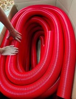 Tuyau de conduit d'air chaud de 25 mm, 42 mm, 50 mm, 60 mm, tube télescopique en aluminium/fibre de verre