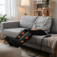 Bottes de compression chauffantes Beoka, thérapie par compression d'air, masseur pour les pieds et les jambes, pour usage domestique