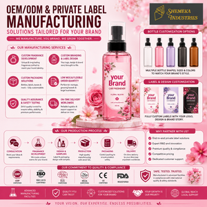 Désodorisant automobile sans gaz personnalisé en spray 100ml 250ml 500ml Fabricant de brumes parfumées pour véhicules Marque privée Bouteille personnalisée - Product Image 3