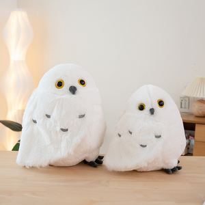 Juguete de peluche de búho simulado, muñeco olfateador de búho bonito, decoración de dibujos animados, conjunto completo de figuras periféricas, almohada suave de temporada de Graduación - Product Image 5