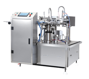 Machine d'emballage sous vide rotative automatique pour la viande, le <span class=keywords><strong>thon</strong></span>, les cornichons - Product Image 4