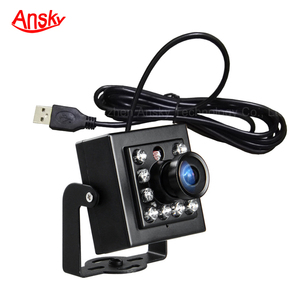 Ansky ASK-USBHW72P USB 2.0 3.6mm lens HD 720P CMOS mini-beveiligingscamera met nachtzicht en H.264 voor geldautomaten en kiosken