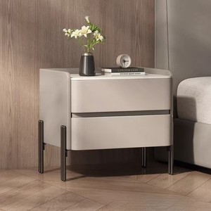 Table de <span class=keywords><strong>chevet</strong></span> intelligente minimaliste de style <span class=keywords><strong>scandinave</strong></span> moderne avec chargement rapide sans fil Compartiments cachés Conception de table de <span class=keywords><strong>chevet</strong></span> - Product Image 6