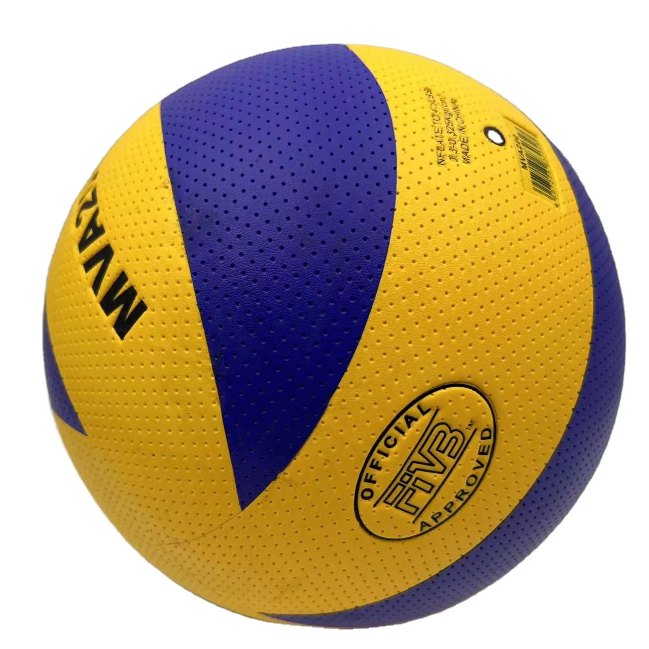 Vendita calda all'ingrosso ufficiale taglia 5 pallavolo palla di alta qualità Pu pvc pelle colorata pallavolo