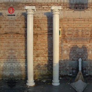 Colonne décorative de pilier en pierre naturelle de porte/bâtiment - Product Image 2