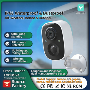 Caméra bullet intérieure/extérieure <span class=keywords><strong>VicoHome</strong></span> 3MP basse consommation avec audio bidirectionnel, grand angle, micro intégré, capteur CMOS, stockage sur carte SD - Product Image 3