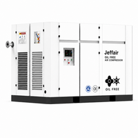 Compresseur d'air à vis sans huile 37KW, 100% sans huile, compresseur industriel stationnaire pour usine chimique