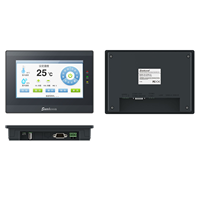 Contrôleur PLC tout-en-un à écran tactile Samkoon GT-043-16MT 4,3 pouces HMI 8DI 8DO Transistor à impulsions haute vitesse DC24V PLC intégré