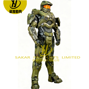 Armadura de <span class=keywords><strong>Halo</strong></span> Master Chief Impresa en 3D Personalizable, Colección Personal, Disfraz de <span class=keywords><strong>Anime</strong></span> Cosplay, Material Opcional - Product Image 3