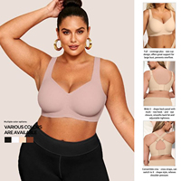 Soutien-gorge de sport simple à dos nageur et col en U pour femme, maintien élevé, respirant, séchage rapide, en Spandex/Nylon, idéal pour le yoga, taille XS pour adultes