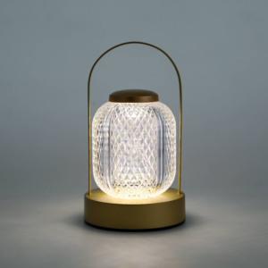Modern Novelty Design Portable Rechargeable Cordless LED Table Lamp Stepless Dimmable <b>Light</b> ABS+Metal Construction 3000K-6500K - Product Image 1