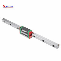 Rail de guidage linéaire Hgr20 1000mm 2000mm 3000mm, kit de bloc de système CNC avec remplacement Hiwin Hg20