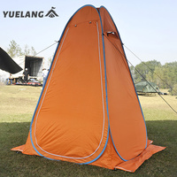 Tente de Douche Pliante Portable d'Extérieur pour Camping, Installation Instantanée, Quatre Saisons, 1500-2000mm, Polyester Imperméable, Une Chambre, Intimité
