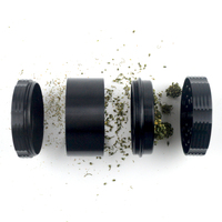Premium 55mm 4 parties manuel broyeur d'herbes séchées Style moderne Cucstom Logo pour fumer outils en gros Premium tabac moulin à épices