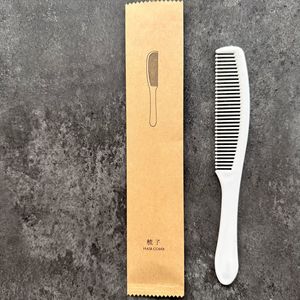 Kit Dentale Monouso per Hotel, Set da Barba con Pettine e Cuffia Doccia, Kit Cortesia Personalizzabile in Carta Kraft - Product Image 4