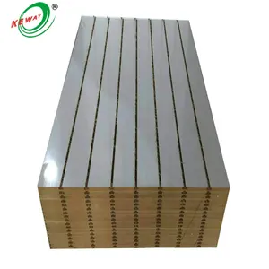 超市室内用一级E1标准中密度纤维板木质纤维基础板条墙板
