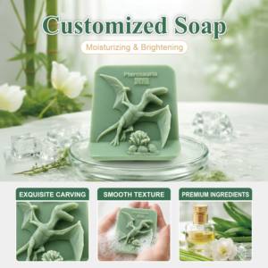 Custom Logo Fun Shaped Kids Friendly <b>Soap</b> For Skin Nourishing A Paraben Free Bar That Makes Bath Time Safe For Children - Product Image 2