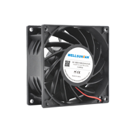 WELLSUNFAN 4-Pin PWM 92mm EC kipas pendingin tenang kecepatan 2500RPM untuk CPU & mesin las industri 110V-240V 92*92*38mm