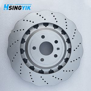 Hsingyik 8J0615301K 370mm Rotor de disco de freno delantero de onda para Audi TTRS Quattro Rs3 8P S5 Q5 Seat <span class=keywords><strong>LEON</strong></span> - Product Image 3