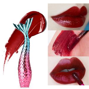 20 colores sirena impermeable brillo de labios sedoso mate terciopelo brillo de labios de las mujeres maquillaje brillo de labios Etiqueta Privada lápiz labial líquido - Product Image 3