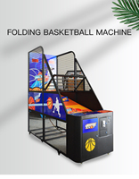 Vente chaude jeux de sports d'intérieur rue basket-ball tir machine de jeu de basket-ball à pièces fabrication de machine de jeu d'arcade
