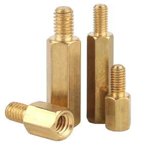 Personnalisé 304 SS laiton hexagone entretoise pilier goujon tête unique fer colonne boulon pouce système de mesure mâle femelle pinces - Product Image 2