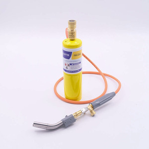 Dual-đầu <span class=keywords><strong>Swirl</strong></span> ngọn lửa tự đánh lửa mapp ngọn đuốc với turbo Mẹo sưởi ấm ngọn đuốc với hosed tự đánh lửa - Product Image 4