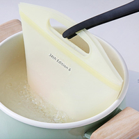 Sacs de conservation alimentaire en silicone réutilisables, étanches, sans BPA, adaptés au congélateur, recyclables, avec fermeture éclair, sacs de conservation écologiques