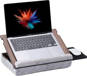 Factory Direct Single Tier Wooden Computer <b>Stand</b> Easy Installation Adult Computer Bag <b>Holder</b> - Product Image 1