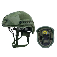 Casque rapide Wendy à protection contre les coupures élevées avec camouflage en fibre UHMWPE et aramide pour produit de sécurité d'entraînement tactique
