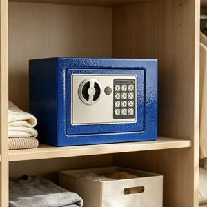Grüner Digitaler Tresor mit Tastatur für Zuhause, Büro und Hotel, Wertsachen-Schrank mit Notfallschlüssel, Kompakter Diebstahlsicherer Metallschrank - Product Image 4