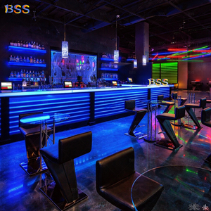 <span class=keywords><strong>Controsoffitto</strong></span> Bar incandescente per ristorante Lounge meraviglioso fiore intagliato a forma di U ristorante Bar <span class=keywords><strong>controsoffitto</strong></span> <span class=keywords><strong>con</strong></span> luce a <span class=keywords><strong>Led</strong></span> - Product Image 3