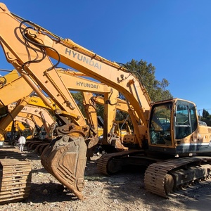 รถขุดมือสอง Hyundai 220LC 9S สภาพ 80% สีเดิมจากโรงงาน โครงการขนาดกลาง รถขุดตีนตะขาบมือสอง ขาย - Product Image 1