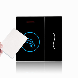 Giá rẻ kích thước nhỏ Đầu đọc thẻ kiểm soát truy cập hệ thống tùy chỉnh thêm nhiều thẻ Wiegand kết nối máy App mở khóa cửa - Product Image 1