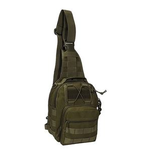 Outdoor Tactical Sport <b>Backpack</b> Men and Women's Chest Pack with Shoulder Sling Crossbody Day Bag Promotional Messenger Bag - Product Image 3