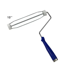Blue Industrial Cleaning Dust Durable Cleanroom Aluminium Alloy Sticky Roller Handle For PE Sticky Roller