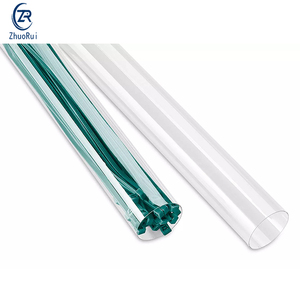 Fabrika satmak yüksek kalite şeffaf şeffaf polikarbonat boru PVC/PC/PMMA akrilik plastik tüp akrilik silindirik tüp - Product Image 6