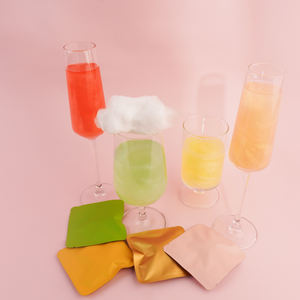 Bombes à paillettes de barbe à papa comestibles pour boissons au champagne - Product Image 2