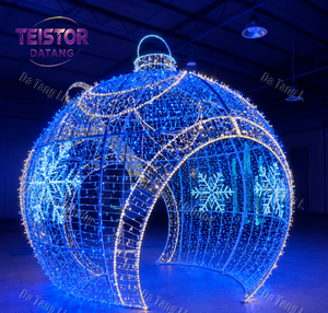 Arco Decorativo con Luces LED para Caminos y Exteriores, Adorno Navideño para Calles Comerciales y Paisajes Festivos - Product Image 6