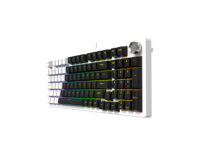 Keyboard Gaming Mekanik Kabel 97 Tombol Baru Grosir, USB LED Backlit Tahan Air untuk Laptop/Desktop/Tablet