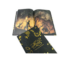 Impression personnalisée en gros, livres d'histoires, de bandes dessinées, d'anime et de mangas pour enfants et adultes, couverture rigide avec dorure à chaud