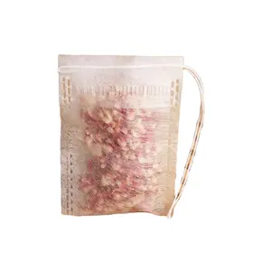 Manufactory Any Design Biodegradable Tea Filter Bags, Tea Bag Packaging, Non Woven Large Reusable Green Tea Bags