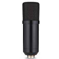 Estúdio Gaming Podcast Microfone condensador mic Gravação De Streaming Cantando Microfone Condensador USB para Tablet
