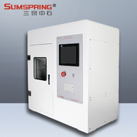 Sumspring High Accuracy Internal Pressure Tester for Glass Bottles with Touch Screen 1to 50 KN Measurement Range Laboratory Use