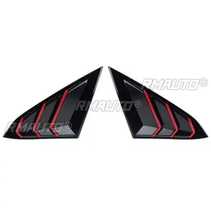 Civic Rear Quarter <b>Panel</b> <b>Window</b> Matte Black Red Style Quarter <b>Panel</b> <b>Window</b> for Honda Civic 10th Gen 2016-2020 Car Accessories - Product Image 5