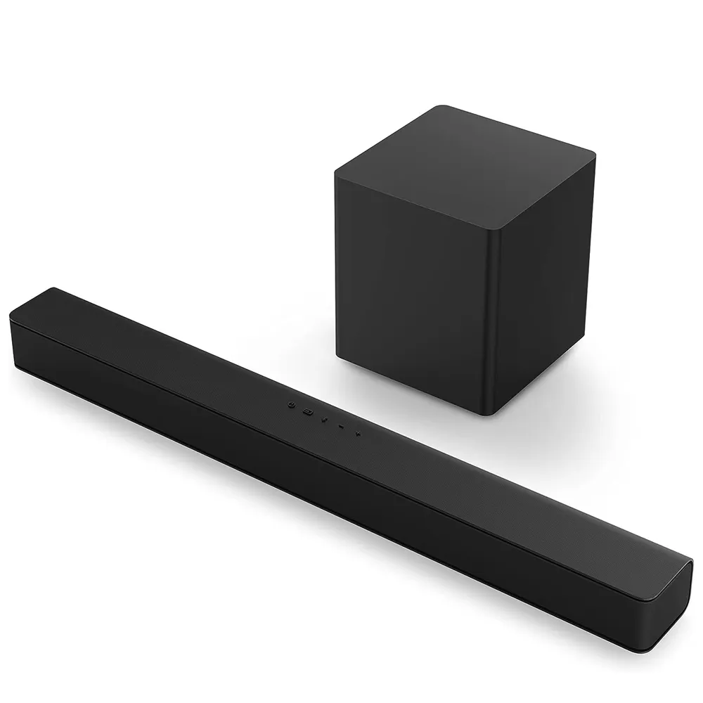 โฮมเธียเตอร์ไร้สาย 60 วัตต์เสียง Soundbar 2.1 Sound Bar โฮมเธียเตอร์ลําโพงสเตอริโอเซอร์ราวด์แอคทีฟ Sound Bar