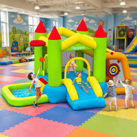 Château gonflable commercial FBSPORT, structure de saut gonflable personnalisée pour enfants, location pour fêtes en plein air
