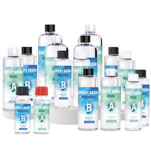 Two-component High Transparent Yellowing Resistant <b>Liquid</b> Crystal Epoxy Resin AB <b>Glue</b> Adhesive 1:1 Weight Ratio Packing - Product Image 5