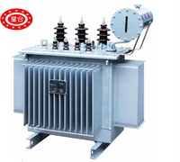 Transformateur de puissance immergé dans l'huile triphasé à bobine toroïdale S11 200 KVA 400KVA 630KVA 11Kv 6KV, abaisseur de tension 11kv